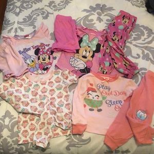 2T/3T Pajama sets - 4 sets